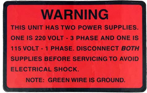 Warning Labels Allied Graphics