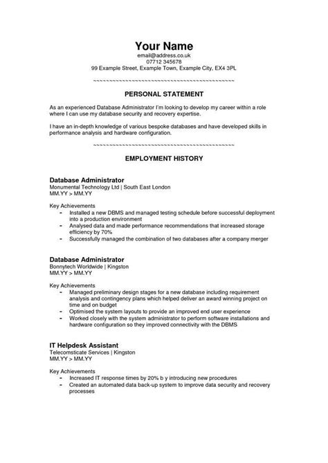Resume Personal Statements Examples Perfect Best 25 Personal Brand