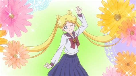 Sailor Moon Crystal Act 38 Usagi In Her High School Uniform Sailor