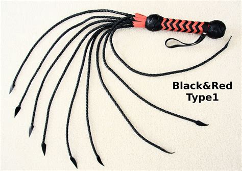 Cat Onine Tail Whip Premium Leather 9 Tails Etsy Canada