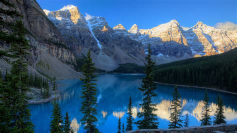 1600x900 Canada Mountains Parks Lake Moraine 5k 1600x900 Resolution Hd
