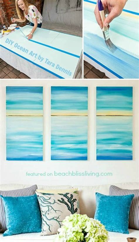 Give your home a beach house vibe with these easy, breezy decorating ideas. 60+ Nautical Decor DIY Ideas To Spruce Up Your Home - Hative