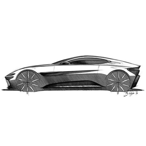 Aston Martin Sketch At Explore Collection Of Aston