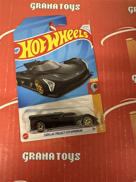 Cadillac Project Gtp Hypercar Black Hot Wheels Case E Grana