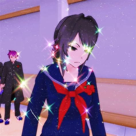Ayano Aishi Rainbow Glitter Icon In 2022 Yandere Simulator Yandere
