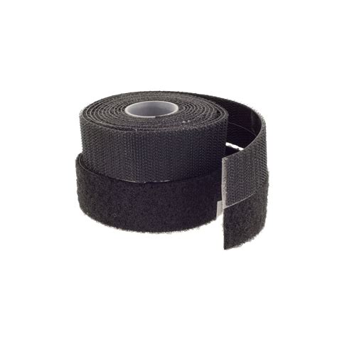 Hookz 25mm X 5m Black Hook And Loop Self Adhesive Tape Bunnings Australia