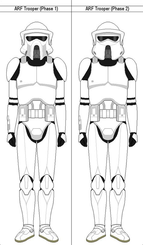 Arf Trooper Phase 1 And 2 By Marcusstarkiller Star Wars Art Star