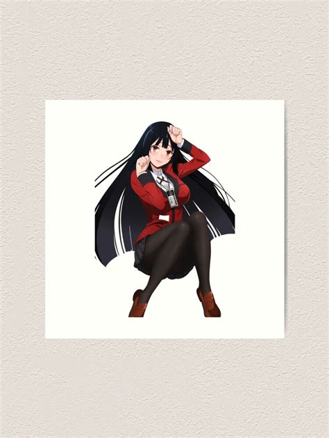 Yumeko Jabami Kakegurui Art Print For Sale By Beautycaprice Redbubble