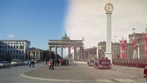 These Haunting Photos Combine Images Of Berlin From World War Ii With