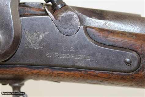 Civil War Springfield Us Model 1863 Rifle Musket