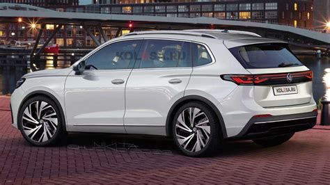 Vw Tiguan Rendering Takes After Latest Spy Shots