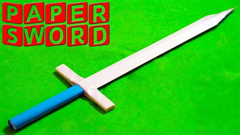 More images for how to make a samurai sword out of paper » How to make a Paper Sword (easy paper sword) - YouTube