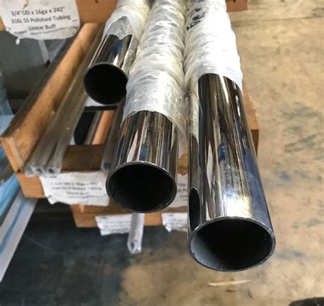 Stainless Steel Polished Tubes On Aluminum Distributing Inc Dba Adi