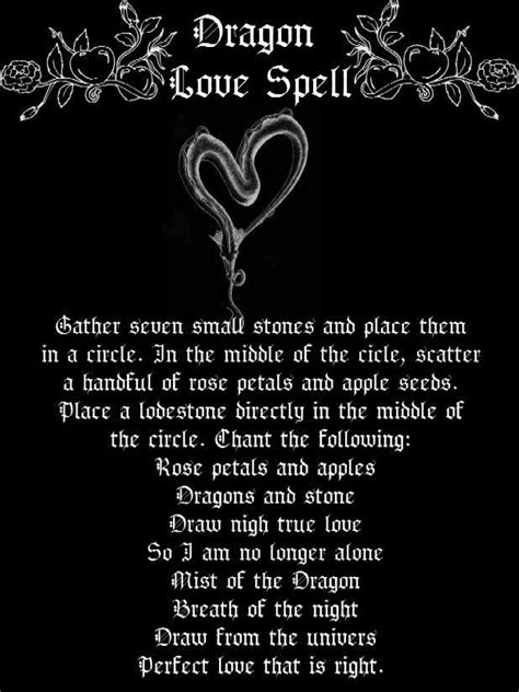 Love Spells Of Witches Dragon Magick The Study Of Draconic Magic To
