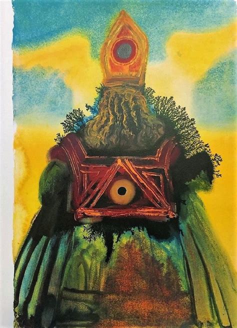 Salvador Dalí­ Arca Foederis From Biblia Sacra 1960s Salvador