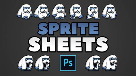 How To Make A Sprite Sheet In Photoshop Learn How To Make Sprite