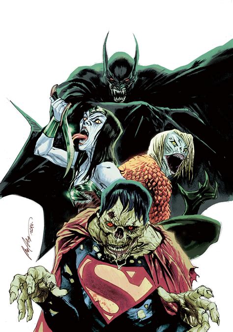 Dc Comics Reveals Monster Variant Covers For October Ign