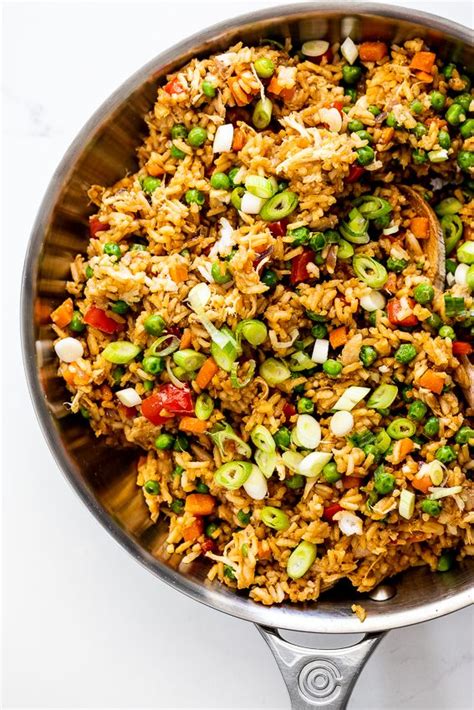 Using store bought rotisserie chicken in recipes is a way to get dinner on the table fast. Rotisserie chicken fried rice | Recipe in 2020 | Fried ...