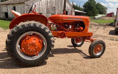 1954 Allis Chalmers Wd45 2wd Tractor Wplow And Blade Bigiron Auctions