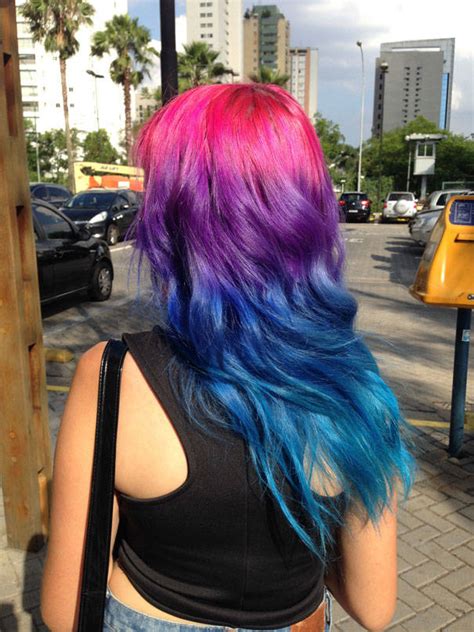 Check out some of the best summer hair color ideas for 2021, whether you have dark hair, short hair or. Ombre & Rainbow Color Hair Trend In This Spring and Summer