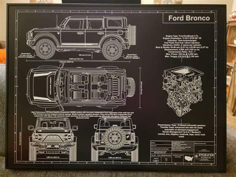 Awesome Bronco Custom Blueprint Keepsake Bronco6g 2021 Ford Bronco