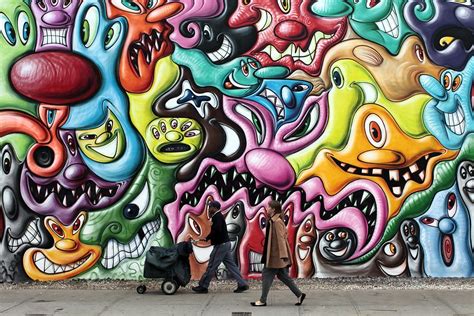 Mural By Graffiti Artist Kenny Scharf Is Latest Work To Adorn Bowery