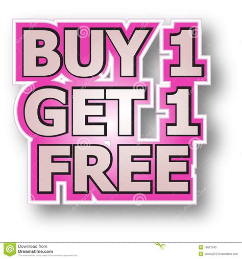 Beli produk buy 2 free 1 berkualitas dengan harga murah dari berbagai pelapak di indonesia. Buy 1 Get 1 Free Stock Photos - Image: 16067743