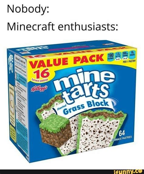 Some of the best food combinations are the most unexpected. Nobody: Minecraft enthusiasts: - iFunny :) | Pop tart ...