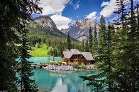 A natural theme park awaits those with a hearty outdoor spirit. Emerald Lake Lodge, Lake Louise & Beyond, Western Canada ...
