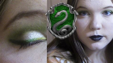 Slytherin Makeup Tutorial Harry Potter Series Youtube