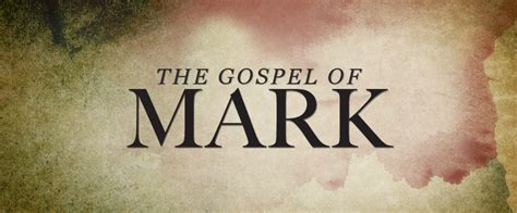Introduction To The Gospel Of Mark The Kingdom Of God Has Come Near