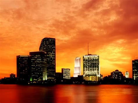 Download Miami Sunset Wallpaper Gallery