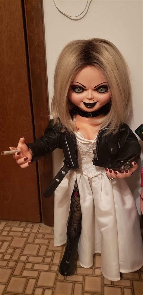 Pin On Chucky And Tiffany Doll Art Pics And Customs