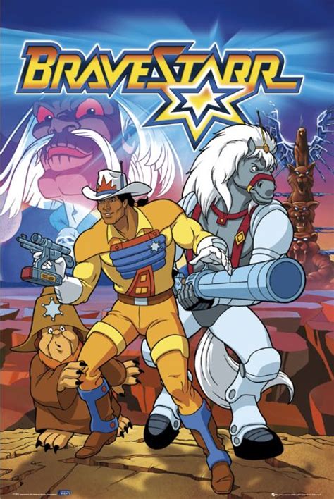 Bravestarr looked like two other space cowboy shows (silverhawks, saber rider and the star sheriff's). BRAVESTARR POSTERS, BRAVESTARR POSTER, Calendar Toy Action ...