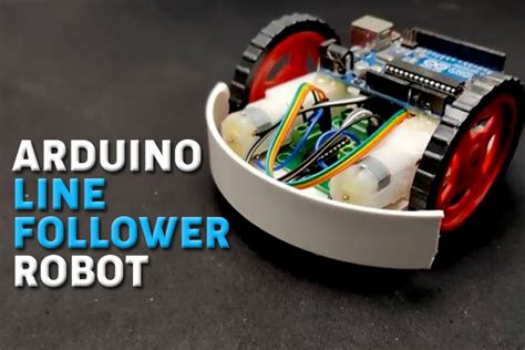 Building An Easy Line Follower Robot Using Arduino Uno