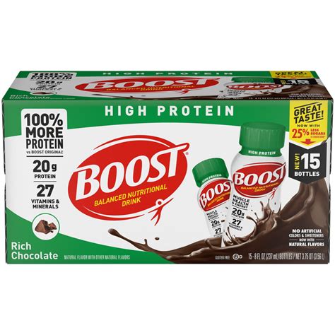 Boost High Protein Ready To Drink Nutritional Drink Rich Chocolate 15
