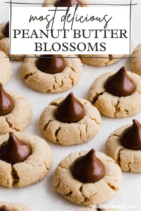 Peanut Butter Blossoms Recipe Easy PB Blossoms Salt Baker