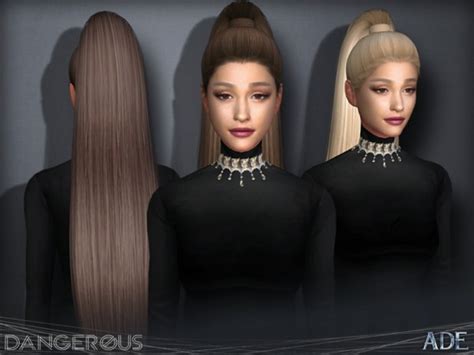 The Sims Resource Dangerous Hair By Ade Darma Sims 4 Hairs
