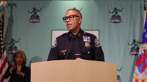 Detroit Police Chief James Craig To Retire Mum On Bid For Governor