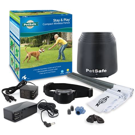 Petsafe Stay Play Wireless Fence System Covers Up To 34 Acre For