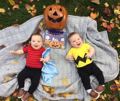 Charlie Brown And Linus Halloween Costume Baby Twin