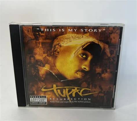 Tupac Resurrection Original Soundtrack Cd 2003 Interscope Rap Hip