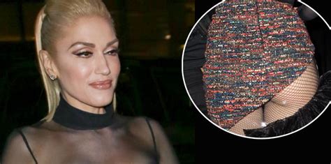 Wardrobe Malfunction Gwen Stefani Completely Pops Out Of Her Risqué