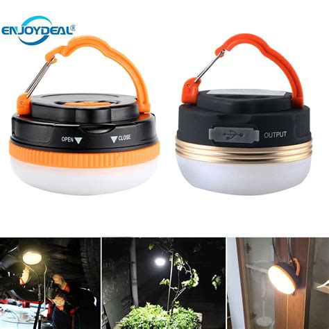 1pcs Portable Led Camping Light Battery Operated Usb Rechargeable
