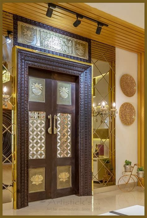 Simple Pooja Room Door Designs Artisticks
