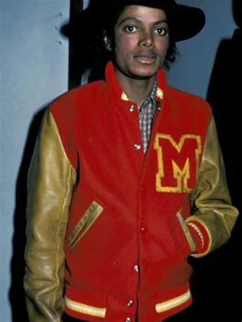 Michael Jackson Red Thriller Jacket Up To Off