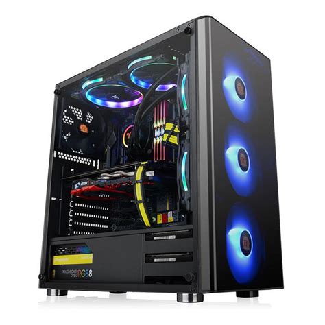 Thermaltake V200 Tg Rgb Gaming Cabinet Krgkart