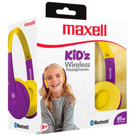 Audífonos Maxell Kidz Wireless Headphones Bluetooth Para Niños Color