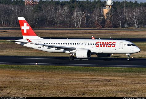 Hb Jcs Swiss Airbus A220 300 Bd 500 1a11 Photo By Tomas Milosch Id