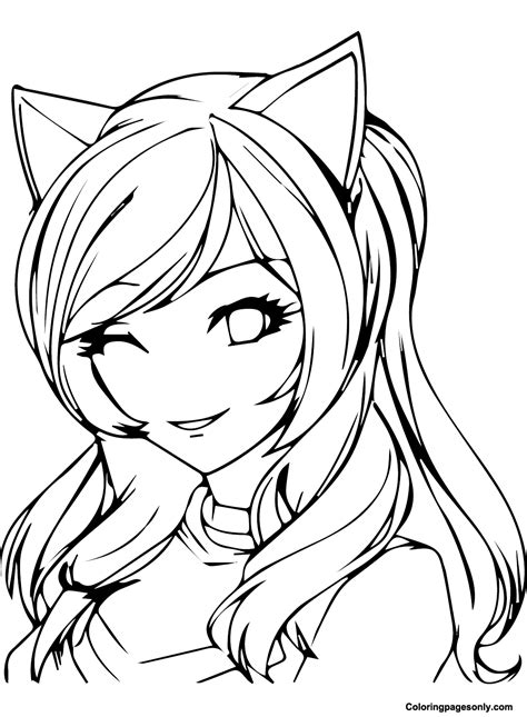 Aphmau Coloring Pages Educative Printable